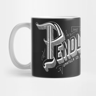 Vintage Pendleton, OR Mug